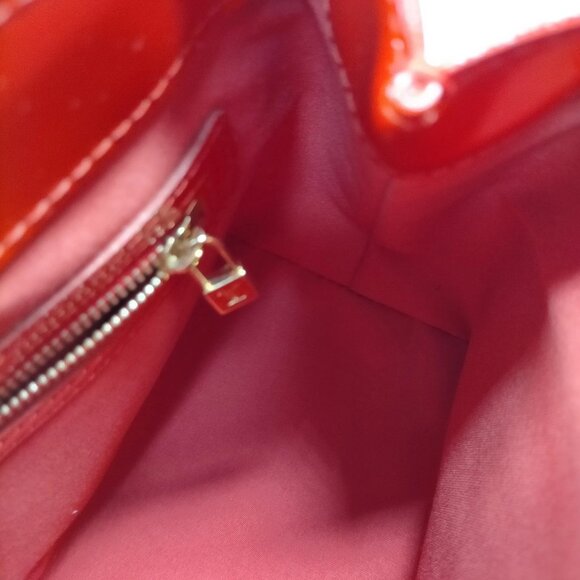 Louis Vuitton LV Hand Bag Wilshire PM Orange Vernis mon-367-091825 - Picture 13 of 15